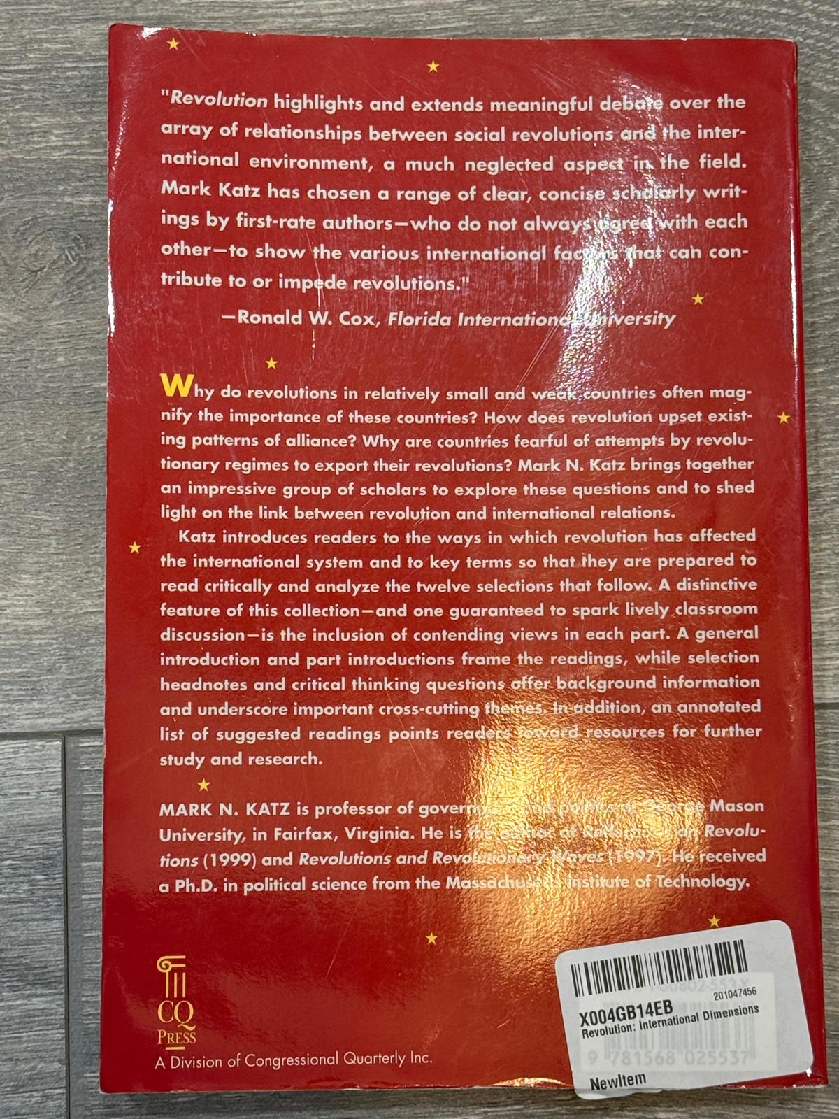 Revolution: International Dimensions by Mark N. Katz
