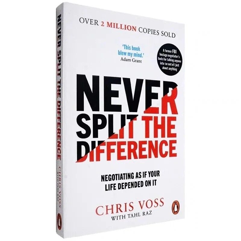 Never Split the Difference(Paperback)-By Chris Voss - New