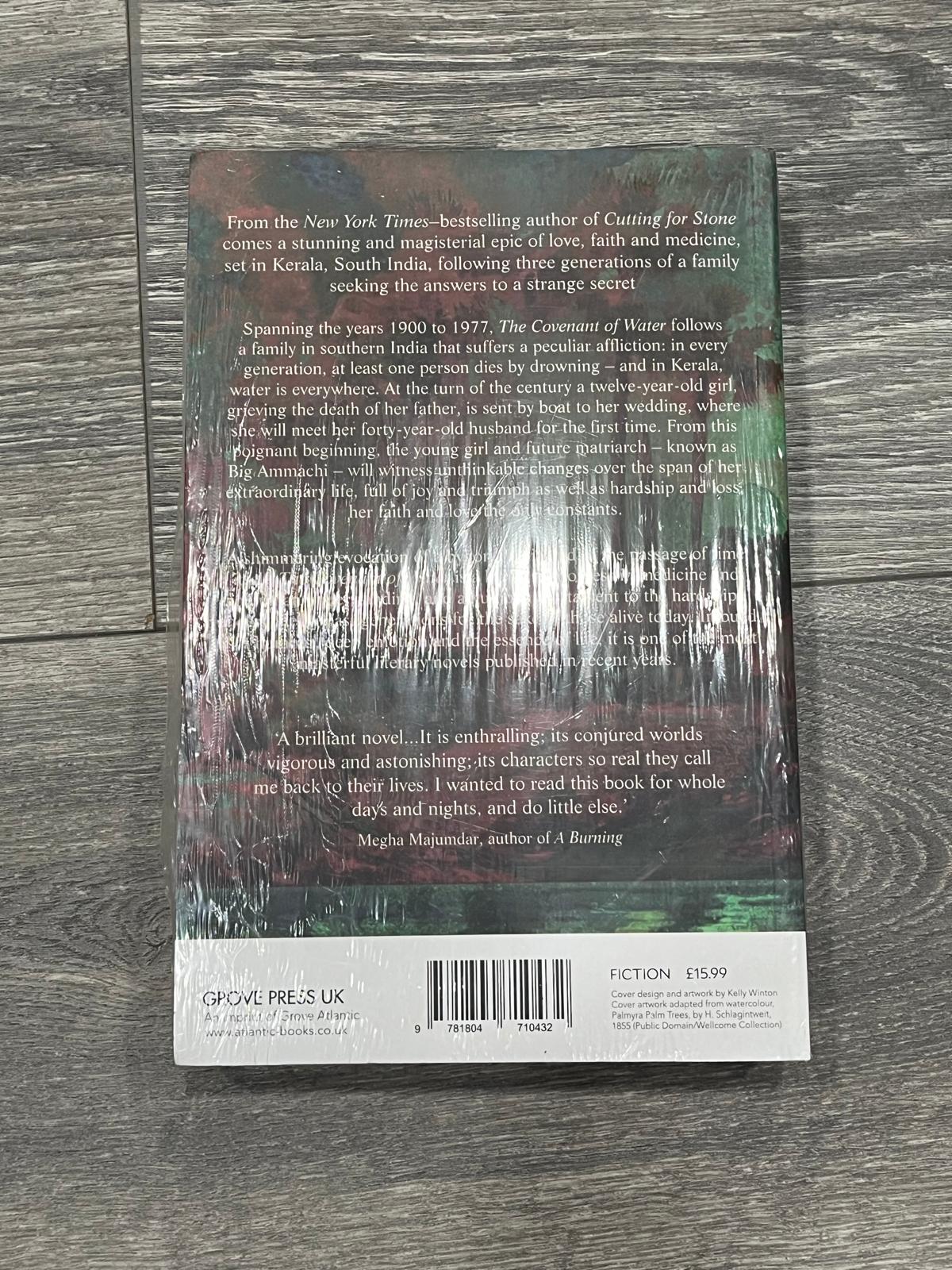 The Covenant of Water (Oprah's Book Club) HC Abraham Verghese- New