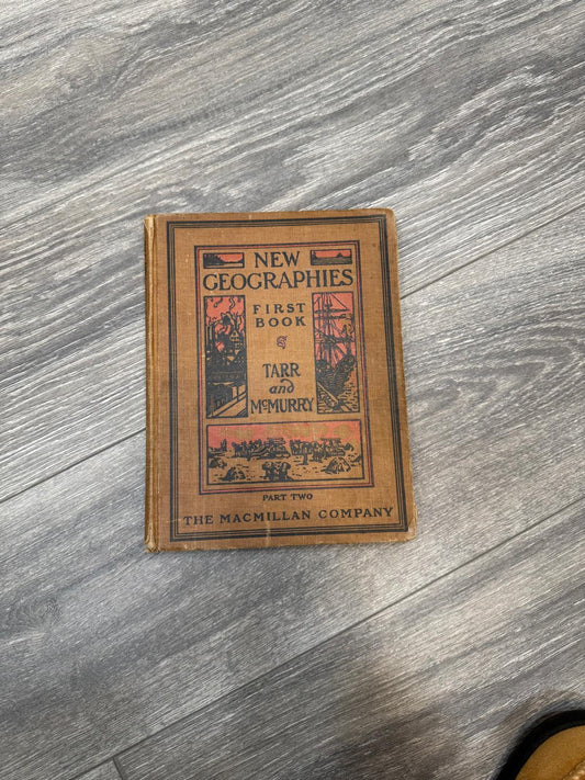 New Geographies First Book- Part Two Vintage Hardcover