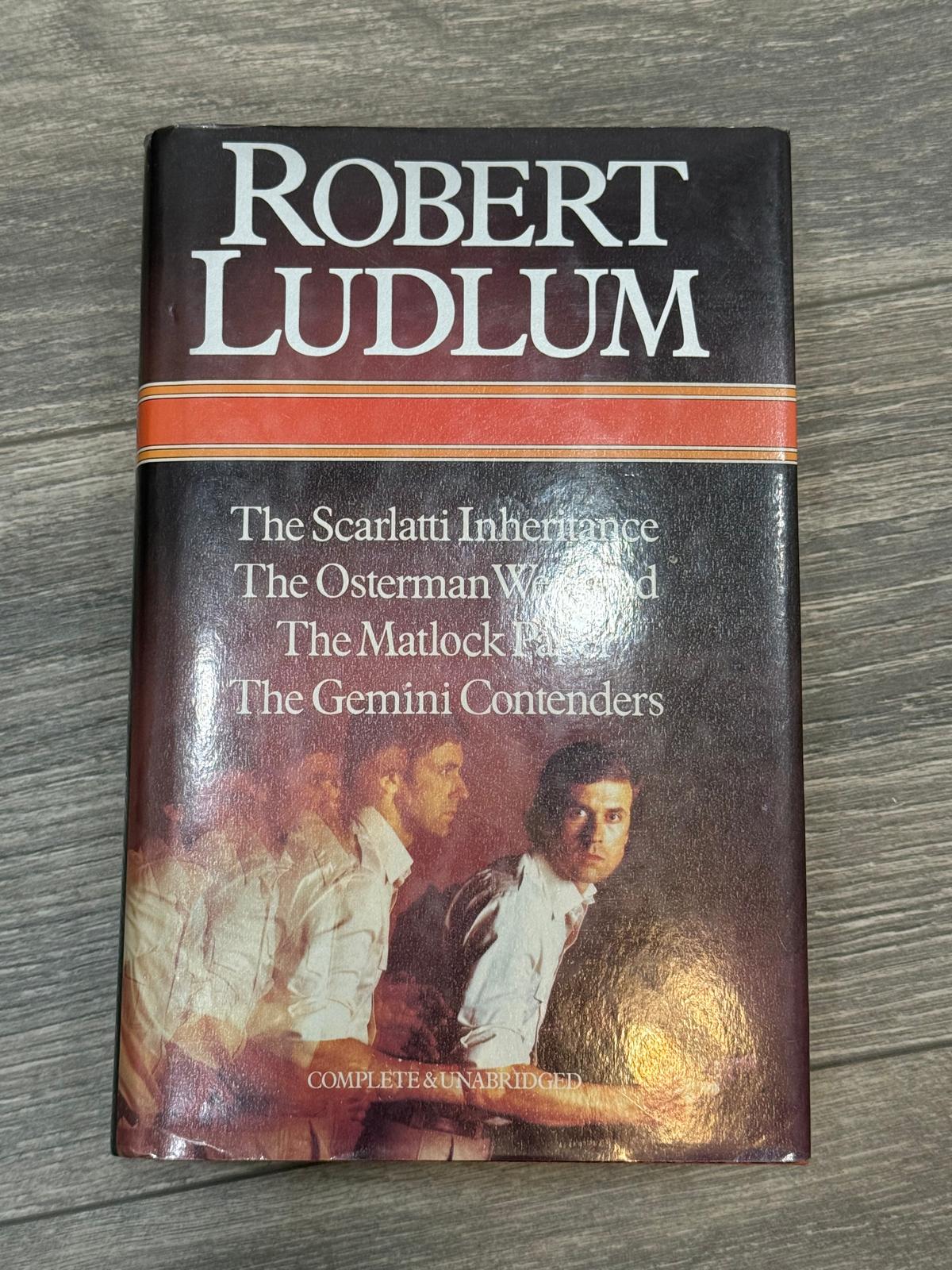 The Scarlatti Inheritance by Robert Ludlum Hardcover Book