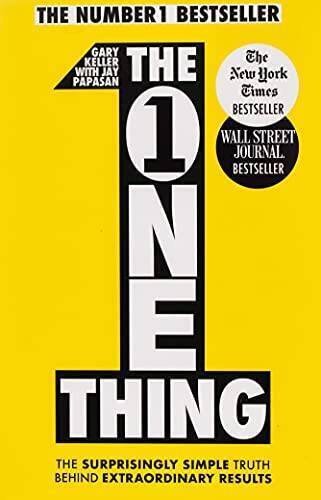 The One Thing - Paperback By Keller, Gary - GOOD